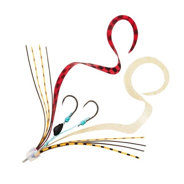 紅牙 替えユニットベータSS 大鯛チューン(チェッカーズレッド+ゴールドラメ)